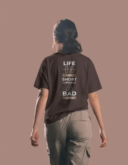 I DON'T NEED BAD BREWS OVERSIZED T-SHIRT WOMEN